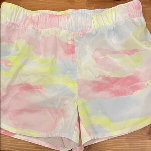 Old Navy Pastel Tie-Dye Girls Athletic Shorts XL (14-16)